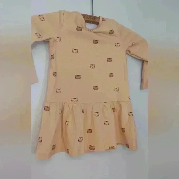 H&M 98% Organic Cotton Printed Dress  12-18M *New with tags - Picture 3 of 7